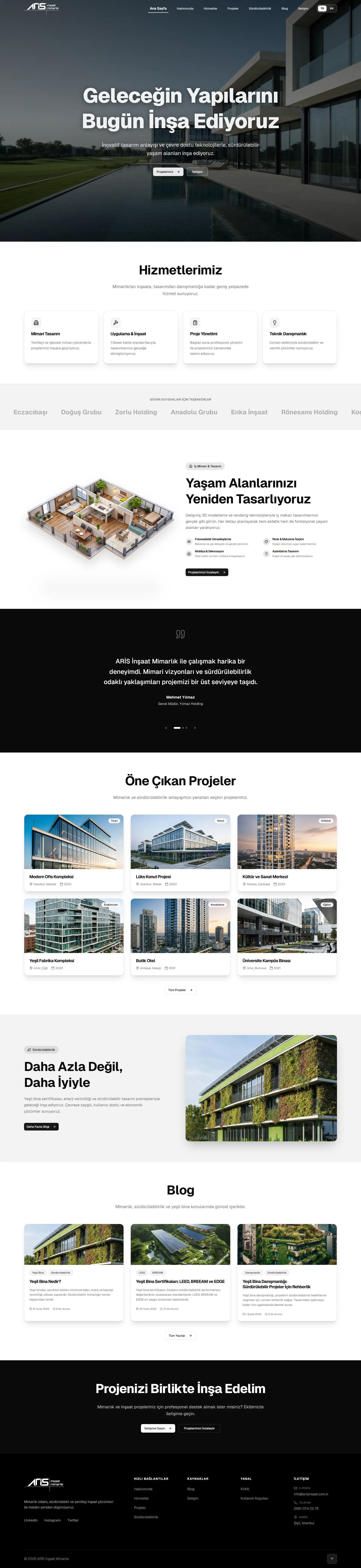 Mimarlık & İç Tasarım