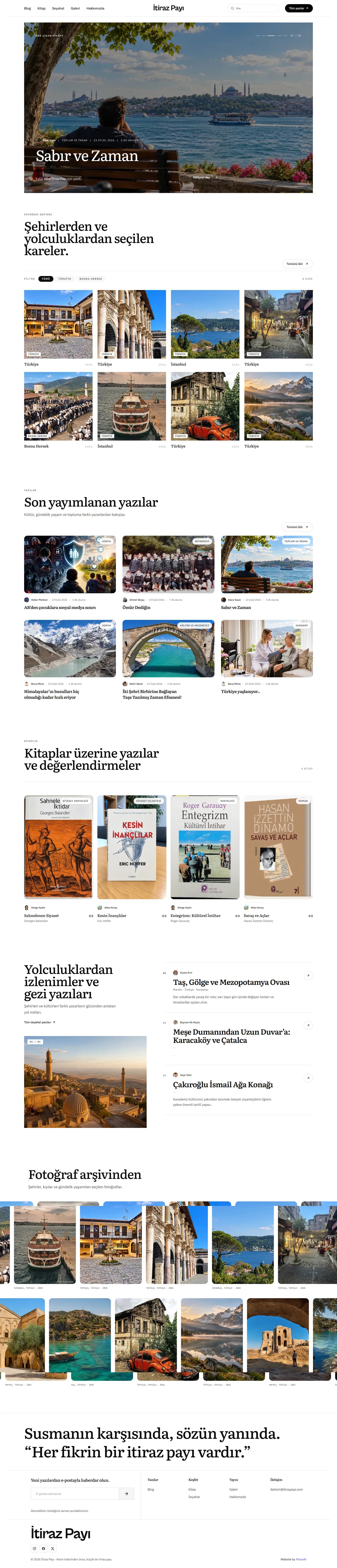 Blog & Editöryel sektöründen kurumsal site