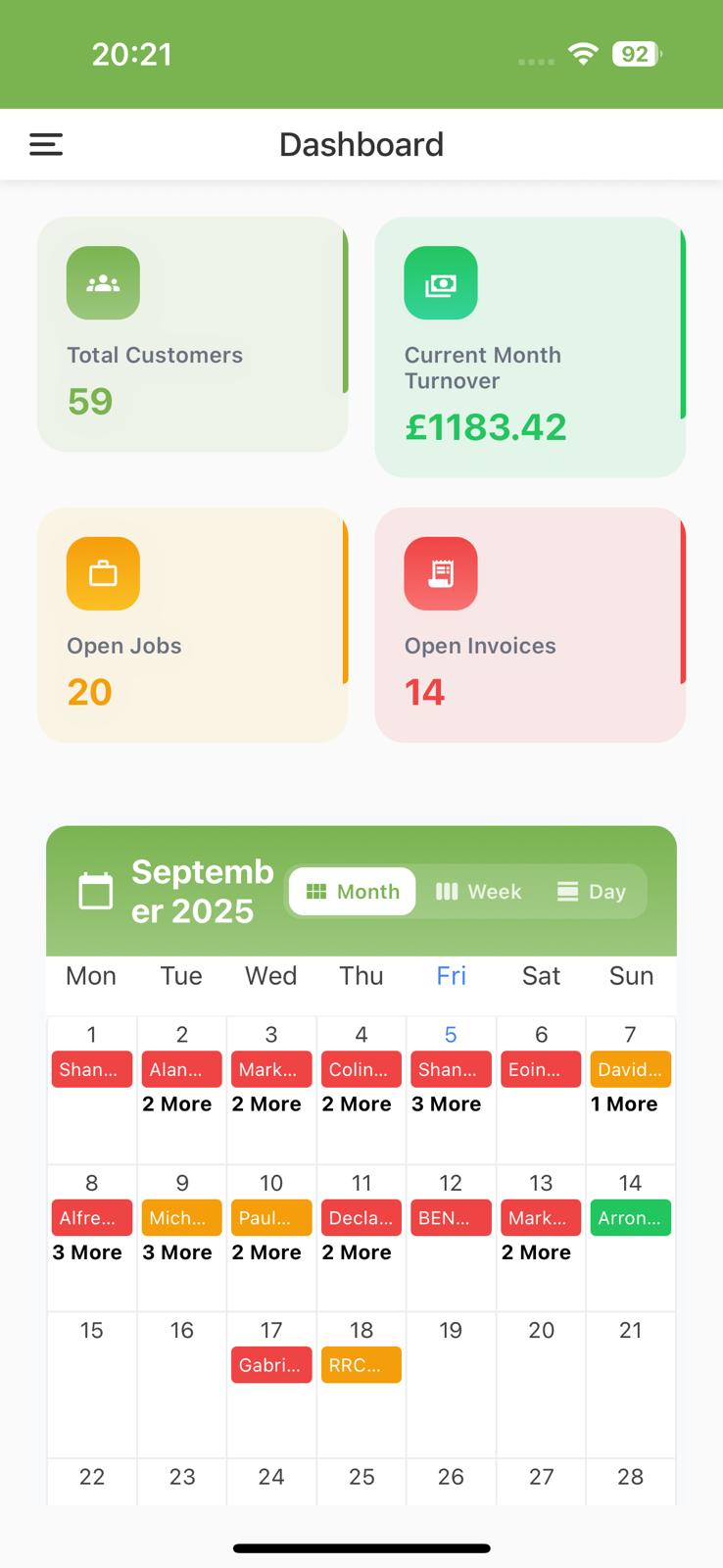 Mobil Uygulama Ekranı